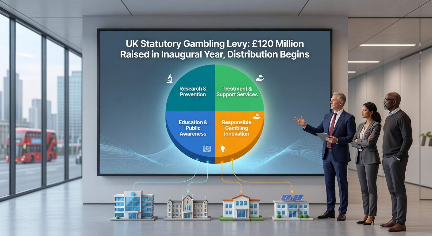 Digital slot reels with stake limit icons and regulatory warning symbols overlaid, illustrating new UKGC slot restrictions and bonus bans