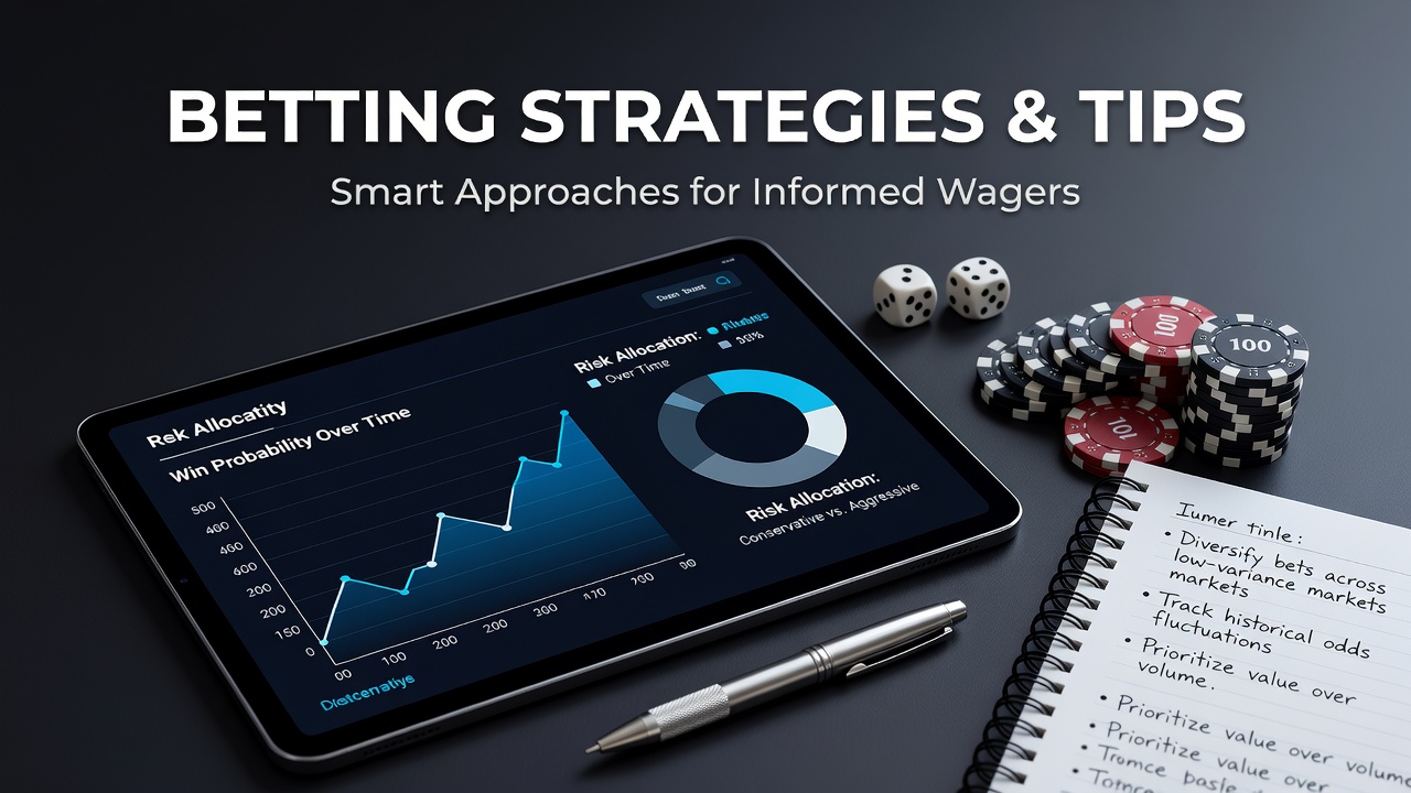 Overview diagram showing bankroll allocation across multiple betting categories
