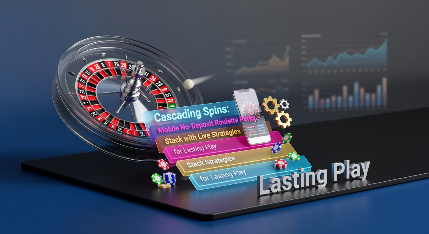 Mobile roulette screen showing cascading bonus spins activating during a no-deposit session, with live dealer interface in the background