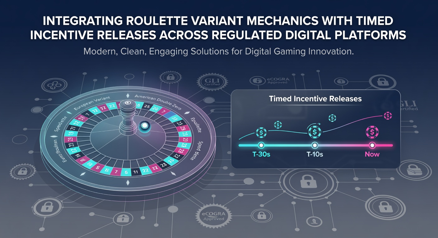 Roulette wheel interface showing variant mechanics integrated with timed bonus timers on a digital platform dashboard