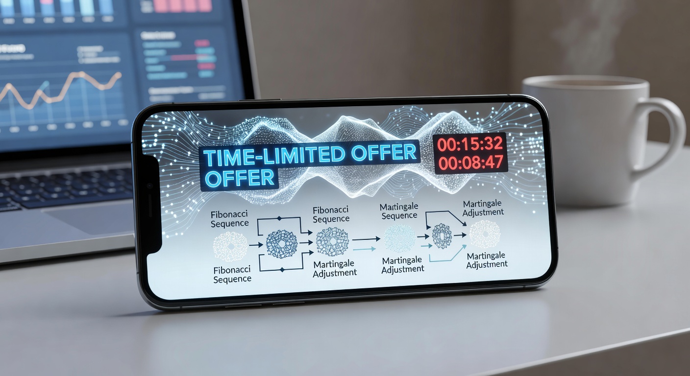 Close-up of mobile roulette interface showing progression tracker alongside countdown timer for limited offer