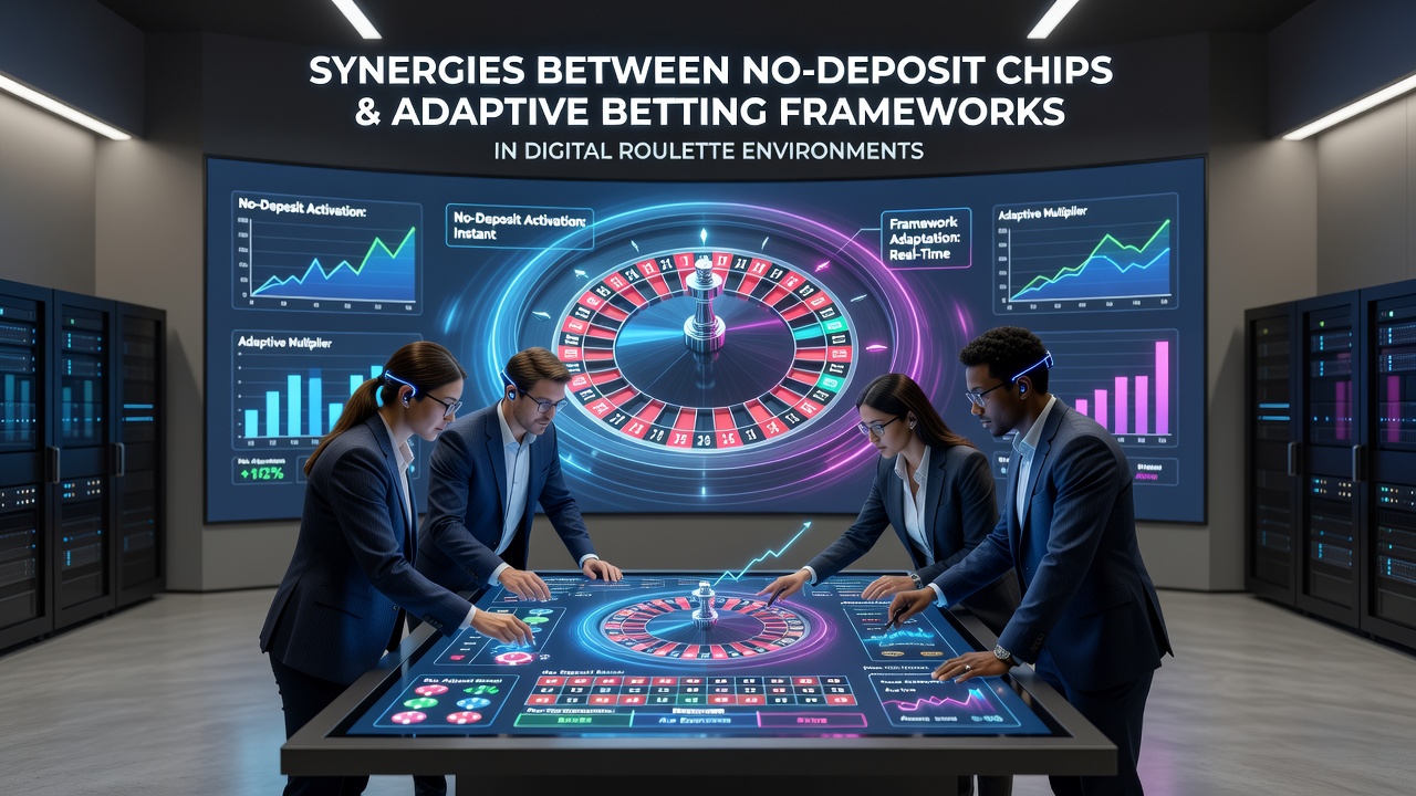 Split-screen view of live dealer roulette table with overlaid adaptive betting algorithm metrics